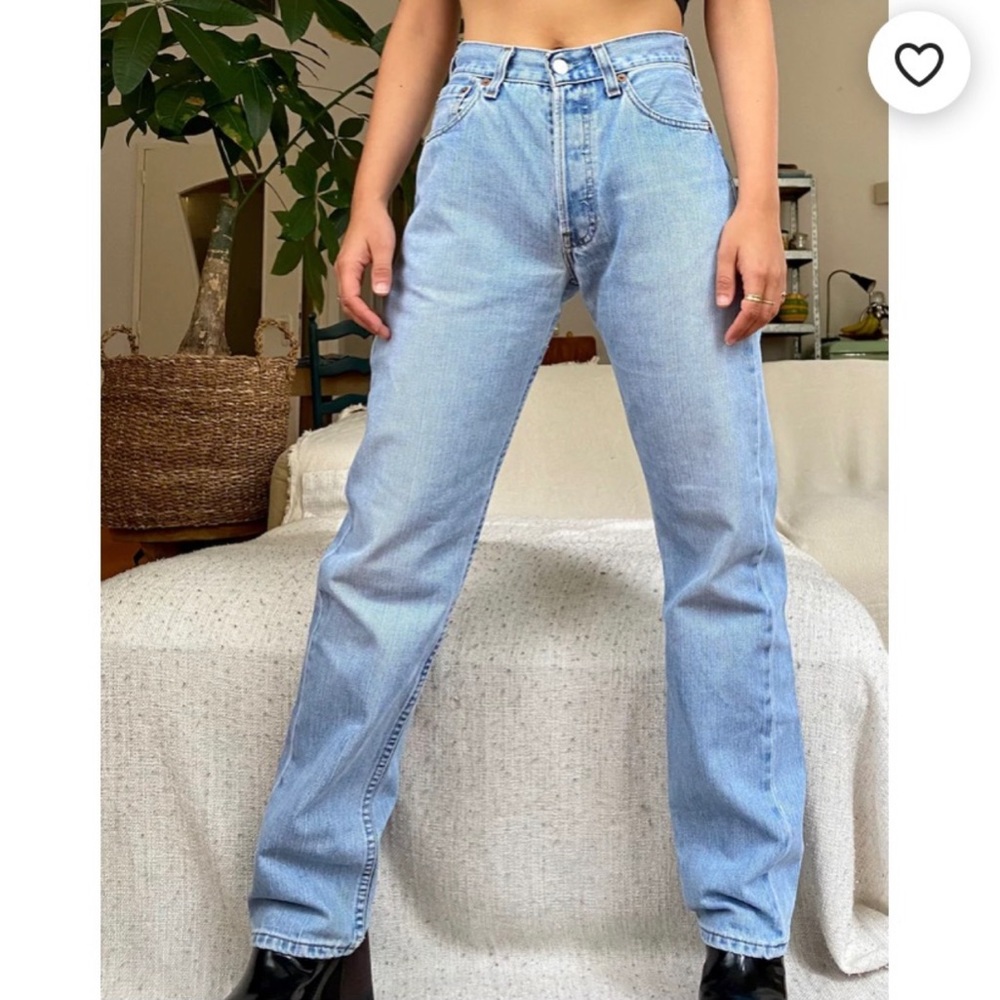 Vintage Levi’s 501 90s Ultra Blue Wash - Picture 2 of 9